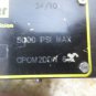 PARKER  VALVE DIVISION 5000 PSI MAX CP0M2DDN 60 34/10 CPOM2DDN 60