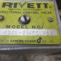 RIVETT DIRECTIONAL VALVE 6520-01-CGL-52 115V 60HZ LOT OF 2 PIECES