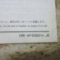 FUJI FRENIC 5000M3 AC SPINDLE INSTRUCTION MANUAL INR-HF50201A-JE
