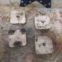 CINCINNATI HAWK 150 CNC LATHE LEVELING LEG LEGS PADS FEET BLOCK LOT OF 4 PIECES