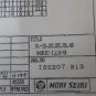 MORI SEIKI SL-20 CNC LATHE PARAMETERPARAMETER TABLE SL-15,20,25,35,45 I92207 B13