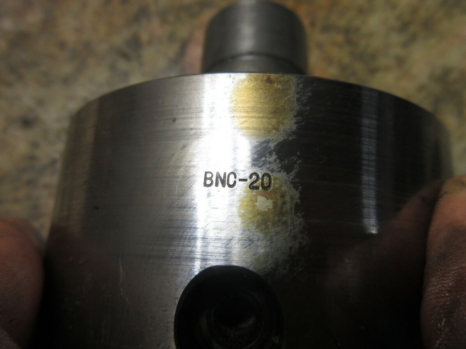 MIYANO ATS80S CNC LATHE SPINDLE HARDINGE COLLET S10 CHUCK NOSE BNC20 4"