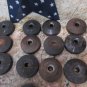 MATSUURA RA-1G CNC MILL LEVELING LEG LEGS PADS FEET BLOCK LOT OF 3 PIECES