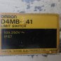 OMRON LIMIT SWITCH D4MB-241 10A 250V IP67