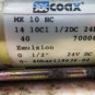 XX COAX MK 10 NC 14 10C1 1/2 DC 24P 40 70004 119636-02 DMG VALVE LOT OF 3 PIECES