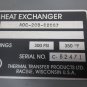 THERMAL TRANSFER HEAT EXCHANGER A0C-208-92067 MAZAK VTC-20B C-82471 4WT4 DAYTON