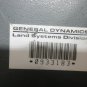 GENERAL DYNAMICS POWER SUPPLY 62102 0933183 NEMIC LAMBDA 450W 105-132VAC INPUT