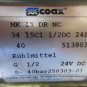 COAX COOLANT VALVE MK 15 DR NC 34 15C1 1/2 DC 24P 40 513803 24VDC MAHO  EACH 1