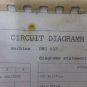 DECKEL MAHO DMU 60 P CIRCUIT DIAGRAM 1263 MILL/M2 71.201732.DB.AA 71.201732