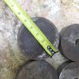MORI SEIKI SL-15 CNC LATHE LEVELING LEGS PADS BLOCK FEET 5" LOT OF 4 PIECES