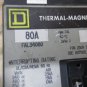 SQAURE D THERMAL MAGNETIC CIRCUIT BREAKER 80A FAL34080 TYPE FAL OKUMA MX-45VAE C