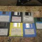 BRIDGEPORT TC-3G CNC MILL PROGRAMMING FLOPPY DISKS SOFTWARE SET LOT OF 7 PIECES