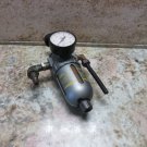 TAKISAWA TC-2 CNC LATHE AIR FILTER REGULATOR SMC  W/ PSI GAUGE