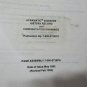 CINCINNATI AVENGER 250MT CNC LATHE ACRAMATIC 850SX/IDS RECORD DRAWINGS 7-000-073