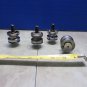 OKUMA LNC-8 C CNC LATHE MISC TOOL TOOLING PARTS ROLLERS LOT OF 4 PIECES