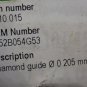 NOVOTEC MITSUBISHI X052B054G53  DIAMOND Wire Guide  UNIT 24.10.015 C115