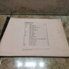MORI SEIKI SL1A SL 1 A CONTENTS SHEET W/ BED & LEG DESCRIPTION CNC LATHE MORI SEIKI SL1A SL 1 A CONTENTS SHEET W/ BED & LEG DESCRIPTION CNC LATHE