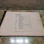 MORI SEIKI SL1A SL 1 A  CONTENTS SHEET W/ BED & LEG DESCRIPTION CNC LATHE