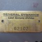 GENERAL DYNAMICS POWER SUPPLY 62102 0933183 105-132VAC 450W