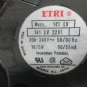 ETRI FAN MODEL 141 LV 2281 240V 50/60HZ 10/9W 141LV2281 LOT OF 3 PIECES