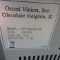 FADAL 5020 CNC VERTICAL MILL OMNI VISION CRT DISPLAY MONITOR FP12B4G1-F6 18-038H