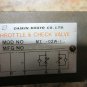 DAIKIN THROTTLE & CHECK VALVE MOD NO MTP-02W-20 MFG A03 HITACHI SEIKI 5NE