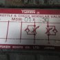 YUKEN THROTTLE & CHECK MODULAR VALVE MSW-01-X-30 8201 EACH 1