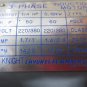KNIGHT CHYUN ELEC. & MACH PUMP MOTOR 3-PHASE TOP-12A VB SPINDLE OIL CHILLER