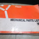 MAZAK MULTIPLEX 420 CNC LATHE MECHANICAL PARTS LIST H357LA0100E MAZAK MULTIPLEX 420 CNC LATHE MECHANICAL PARTS LIST H357LA0100E