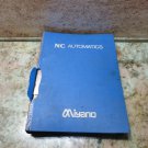 MIYANO BNC-12 CNC LATHE NC AUTOMATICS PROGRAMMING MANUAL CNC MIYANO BNC-12 CNC LATHE NC AUTOMATICS PROGRAMMING MANUAL CNC