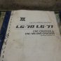 WASINO LG-71 LG-70 CNC CHUCKERS & CNC MILLING CHUCKERS PROGRAMMING MANUAL