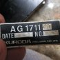DAEWOO PUMA 250MB CNC LATHE KURODA  SPINDLE ENCODER AG1711 C-11 C-II AG1711C-II