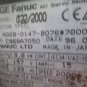 GE FANUC AC SERVO MOTOR 0(22/2000 A06B-0147-B076 #7000 C968A7050 WARRANTY
