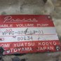 PRAISE HOKUTOMI VARIABLE VOLUME PUMP VPVC-G26-A3-01 80134 WARRANTY