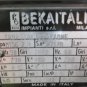 BEKA ITALIA LUBRICATOR LUBRICATION LUBE TANK TROPICALIZZAZIONE M156 MT56.2.8 DMG