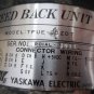 YASKAWA CUP MOTOR UGCMED-08-MC63 359055-1 TFUE-20ZD7 WARRANTY
