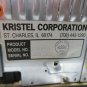 KRISTEL CORP CRT DISPLAY C72275 M34AFA83X46 K0131100437 3-424-2144A MONITOR