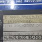 YASKAWA VARISPEED DRIVE 616HII CIMR-0.75B.501 71616-52010 3PH JOHB-P01 EACH 1
