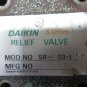 DAIKIN RELIEF VALVE MOD NO SR-G 03-1-13 MFG K98 SR-G03-1-13 LOT OF 3 PIECES