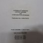 CINCINNATI 250C AVENGER 850SX CONFIGURATION DRAWINGS 7-000-0738CS 1-567-0866