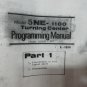 HITACHI SEIKI 5NE-1100 CNC LATHE PROGRAMMING MANUAL PART 1 6-1980