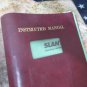NAKAMURA SLANT JR CNC LATHE INSTRUCTION MANUAL E-19211E/02