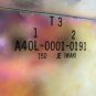 FANUC WIRE TERMINAL BOX A40L-0001-0191 15 OHM JE IWAKI CNC