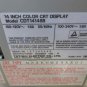 TOTOKU 14 INCH COLOR CRT DISPLAY CDT14148B 100-120V M34KNM23XX01 MITSUBISHI EDM
