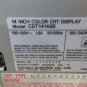 TOTOKU 14 INCH COLOR CRT DISPLAY CDT14148B 100-120V M34KNM23XX01 MITSUBISHI EDM