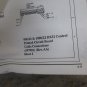 BRIDGEPORT  VMC 800 POWER CONTROL CABLE CONNECTIONS MANUAL 597905 800 1000/22 DX