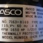 FASCO INDUSTRIES MOTOR 7163-8169 U63 115V D426 03495