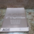 AGIE 120 EDM AGIE CUT INSTRUCTION SERVICE MANUAL DA-1.10-1.20 ABS.05 CNC