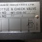 DAIKIN THROTTLE AND CHECK VALVE -MT-02B-50-17 MFG 50 65 EC157 EACH 1