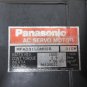 PANASONIC AC SERVO MOTOR MFA031LDMNSB 310W 96120022 10000 P/R